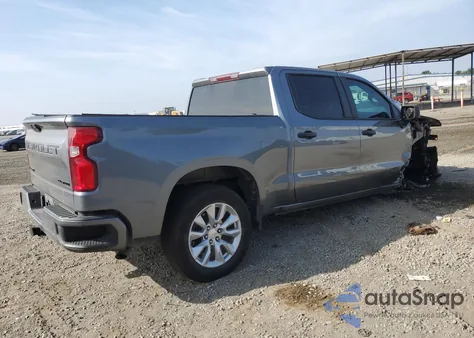 2022 Chevrolet Silverado Ltd C1500 Custom from USA, damaged, VIN 1GCPWBEK8NZ108663